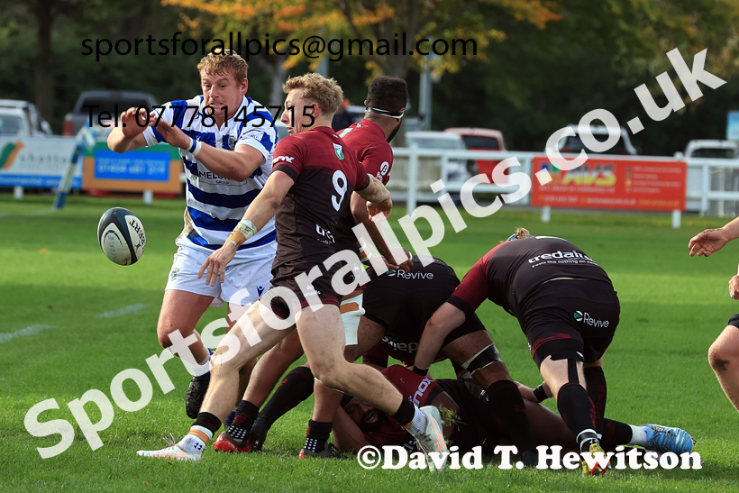 Tynedale v Rossendale, 2025 Tynedale Park, Corbridge, October 4th. Photo: David T. Hewitson/Sports for All Pics